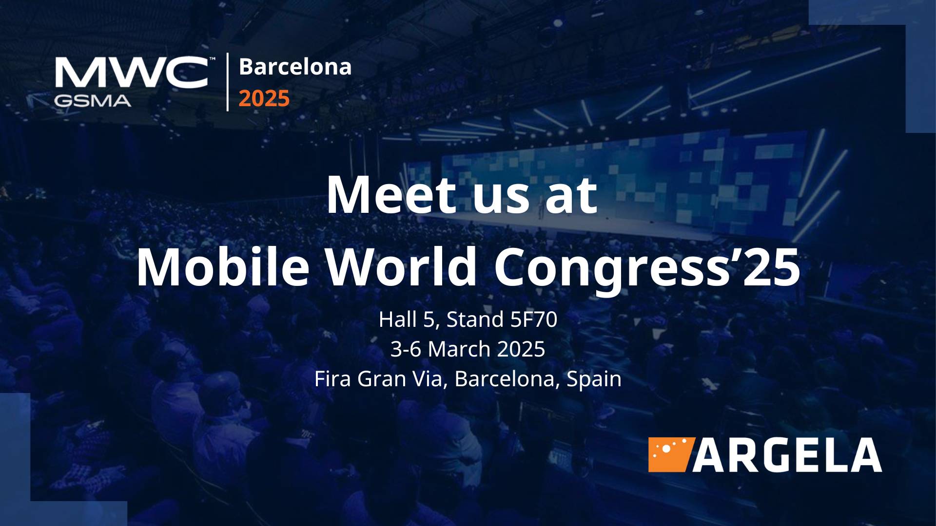 Meet us at MWC2025